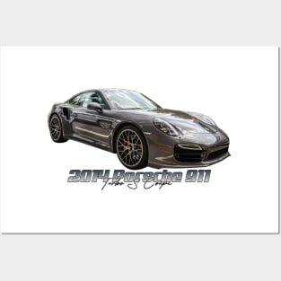 2014 Porsche 911 Turbo S Coupe Posters and Art